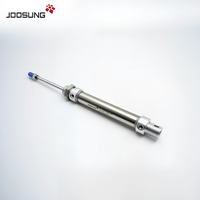 Mini-cylindre pneumatique MA25x100-S en acier inoxydable, actionneur magnétique à air pour systèmes d'automatisation