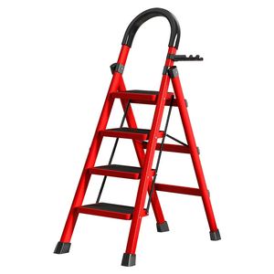 บันไดเหล็กพับได้แบบโมเดิร์นบันได A-Frame สำหรับห้องนั่งเล่นใช้ในห้องนั่งเล่นบันไดปีนแบบพกพาสะดวกขนาด12นิ้ว - Product Image 1