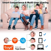 Tuya WIFI capteur d'eau sans fil 90dB alarme détecteur de fuite d'eau alerte surveillance des fuites alarme goutte à goutte pour cuisine salle de bain
