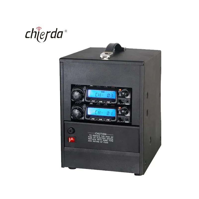 High Power Repeater 50W Full Duplexer Base Station Repeater 30-50KM VHF/UHF Walkie Talkie Transceiver 30-50 Km