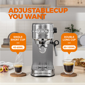 Máquina de Café Espresso Profesional de 15 Bares con Ahorro de Energía y Espumador de Leche - Product Image 3