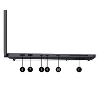 Ordinateur portable professionnel mobile puissant Dell MC16250, ordinateur portable 16 pouces, processeur Intel Core Ultra 5, calcul IA, charge rapide, ordinateur IA pour les entreprises