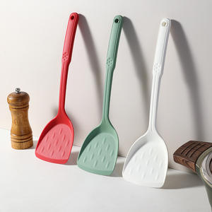 Spatule flexible et durable en silicone de qualité alimentaire, résistante à la chaleur, antiadhésive, pour la cuisine - Product Image 1