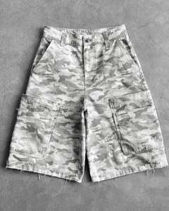 Pantalones Cortos <span class=keywords><strong>Cargo</strong></span> de Mezclilla 100% Algodón, Estilo Streetwear, Desgastados y Rotos, Personalizados por el Fabricante, para <span class=keywords><strong>Hombre</strong></span> - Product Image 3