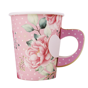 Espresso 16Pcs for Party, Picnic, <b>Bbq</b>, Travel, and Event Tea Party <b>Disposable</b> Bathroom Cups Paper Drinking Cup - Product Image 3