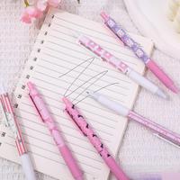Stylos Gel de Haute Qualité, Exquis, à Motif Nœud Papillon, en Boîte, Durables, pour Signature, Stylo à Pression, Édition Limitée, pour Enfants