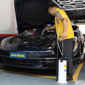Extracteur d'huile manuel <span class=keywords><strong>2</strong></span>-en-1, aspire l'eau, 6,5 l, pour automobile, système de purge, pour liquide pneumatique - Product Image 5