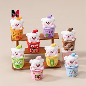 Vaso <span class=keywords><strong>de</strong></span> <span class=keywords><strong>Paja</strong></span> con Diseño <span class=keywords><strong>de</strong></span> <span class=keywords><strong>Perros</strong></span>, Mini Figura Decorativa para Escritorio, Coche, Juguete Infantil - Product Image 1