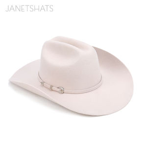 Linglong OEM hommes <span class=keywords><strong>Camel</strong></span> haute qualité Cowboy Style laine feutre mexicain vache garçon cattleman chapeau fêtes pêche sport voyage décontracté - Product Image 5