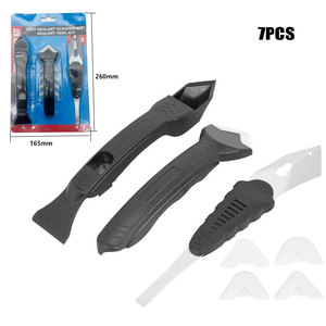 3 in 1 Silicone <b>Remover</b> Sealant Smooth Scraper <b>Caulk</b> Finisher Grout Kit <b>Tools</b> Floor Mould <b>Removal</b> Hand <b>Tools</b> Set - Product Image 6