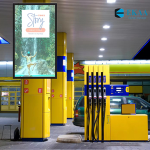 Treo Tường Kỹ Thuật Số Biển Quảng Cáo Player Cho Trạm Xăng Mall Nhà Hàng Ngân Hàng - Product Image 3