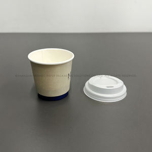 Vaso de Papel Marrón de Doble Pared, Color Kraft <span class=keywords><strong>Natural</strong></span>, Aislado para Bebidas Calientes, para Café, Té, Chocolate, para Llevar - Product Image 4