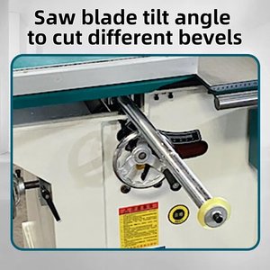 Chất Lượng Cao Độ Chính Xác Trượt Bảng Thông Tư Saw/Đa-Chức Năng Tất Cả-Trong Một Máy Có Thể Nghiêng 45-90 Độ Thông Tư Saw Cho Bán - Product Image 4