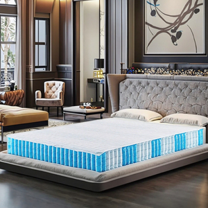 Matelas à ressorts ensachés en tissu non tissé en acier à haute teneur en carbone, marque Silverstar ST-PS01, vente en gros de l'usine de Foshan - Product Image 1