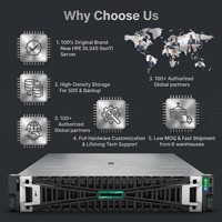 Servidor de Alto Rendimiento HPE ProLiant DL345 Gen11 2U, AMD EPYC 9124, 64 GB de RAM DDR5, PCIe 5.0, Servidor en Rack para Análisis de Big Data