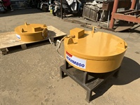 Imán para Chatarra WXEM500, Montado en Cadena o Excavadora, para la Eliminación de Acero Industrial