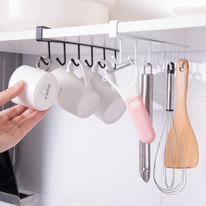 Tasse chaude crochets cuisine étagère <span class=keywords><strong>de</strong></span> rangement placard suspendu crochet <span class=keywords><strong>cintre</strong></span> étagère organisateur <span class=keywords><strong>support</strong></span> tasses verres à vin <span class=keywords><strong>support</strong></span> - Product Image 6