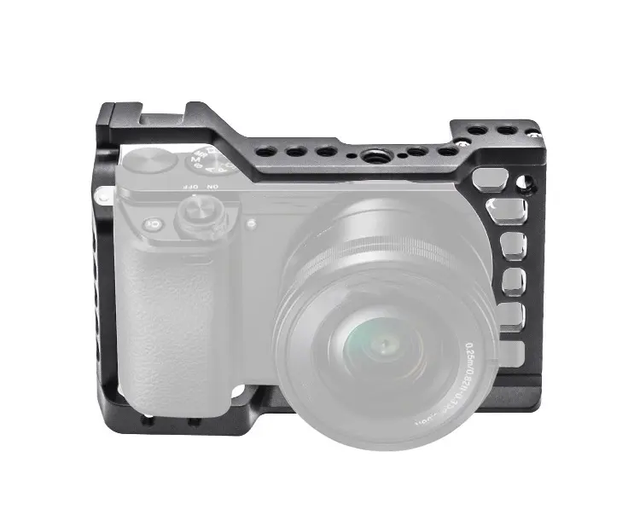 High Quality Aluminum Alloy Quick Release Camera Rabbit Body Cage Protective Frame Mount for Sony A6000/6300/6400/6500