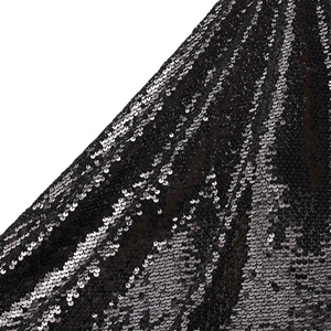 Tissu en tulle à paillettes réversibles de 5 mm, 100 % polyester, tricoté chaîne, écologique, brodé pour robes et maillots de bain pour filles - Product Image 2