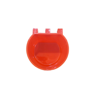 KD654 Mangeoires et abreuvoirs suspendus en plastique pour cages à oiseaux, pour perroquets et cailles