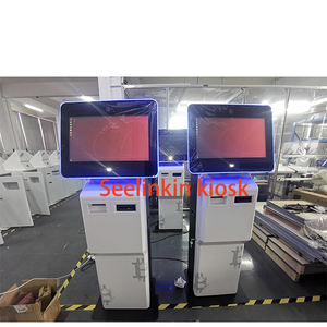 Terminal d'échange de pièces de monnaie numérique 2 voies tout-en-un écran tactile self-service ATM accepteur de billets Kiosque Seelinkin - Product Image 5