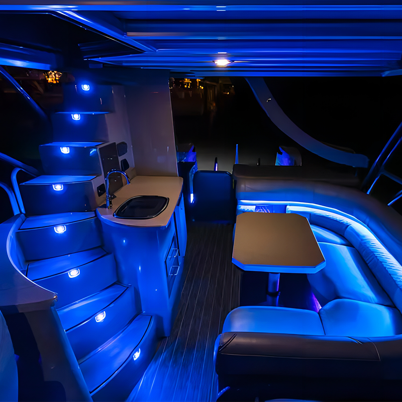 30ft Allhouse Panorama Double-Layer Pontoon with Custom Logo, Upper ...