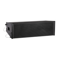 Enceinte passive L8 à double haut-parleur de 8 pouces, système de sonorisation en ligne, puissance nominale/puissance de crête de 400 W/1600 W, utilisable en intérieur et en extérieur, prix le plus bas