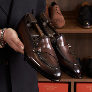 Men's British casual <b>shoes</b>, leather breathable casual <b>shoes</b> - Product Image 4