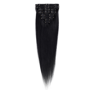 <span class=keywords><strong>Extensiones</strong></span> <span class=keywords><strong>de</strong></span> <span class=keywords><strong>Cabello</strong></span> Humano Remy Indio con <span class=keywords><strong>Clip</strong></span>, Naturales, Lisas, Suaves y sin Costuras - Product Image 5