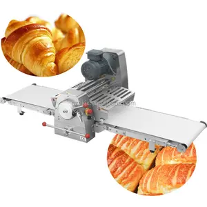 Kullanımı kolay sıcak satış yufka açma makinesi makine ticari tam otomatik ekmek milföy makinesi