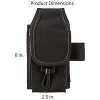Porte-outils pour téléphone portable en toile personnalisée à 5 poches - 1105 C'est un accessoire multifonctionnel pour ranger les petits outils