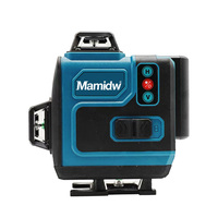 Mamidw 16-line 360 °   Livella orizzontale e verticale, visibile in luce diurna intensa, sistema intelligente, allarme di livellamento automatico