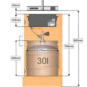 Rubinetto per birra da cucina Lindr Pygmy Pro Kitchen - Product Image 4