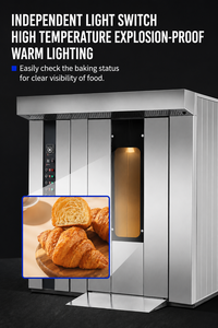 <span class=keywords><strong>Four</strong></span> rotatif automatique industriel pour la cuisson du pain, des brioches et des gâteaux – Équipement de production alimentaire - Product Image 5