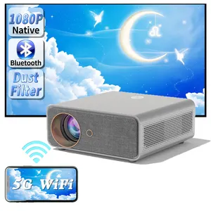 Factory Hot Koop Draagbare 1080P Home Theater Video A20 Projector Ingebouwde Luidspreker Outdoor Speler Projector