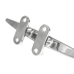 Cleats de Acero Inoxidable 316 para Barcos, Cleats de Base Abierta <span class=keywords><strong>con</strong></span> Parte Superior Plana y Fijaciones para Cubierta, Decoración Náutica - Product Image 3