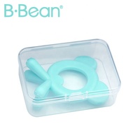 Sucette et jouet de dentition en silicone de qualité alimentaire personnalisé, doux, pour nourrissons, aide à la digestion pour bébés nouveau-nés unisexes