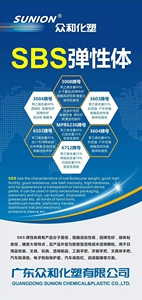 Sunion SBS Polymer 3406 Élastomère thermoplastique SBS Matières premières Granulés de polymère SBS transparents Modificateur de semelle de chaussures - Product Image 3