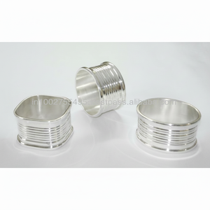 Anneaux de serviette en laiton écologiques fabriqués en Inde - Product Image 1