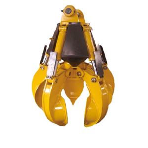 Pelle d'excavatrice utilisée attaquent dans l'outil efficace de manipulation matérielle d'orange - Product Image 4