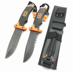 उच्च गुणवत्ता वाले पोर्टेबल फिक्स्ड ब्लेड आउटडोर शिविर उत्तरजीविता सीधे चाकू शिकार - Product Image 1