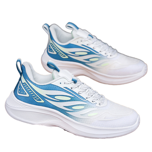 Calzado Deportivo Unisex, Parte Superior de Cuero Impermeable, Suela Acolchada Cómoda, Transpirable, Atlético, Primavera, Verano, Otoño, PVC, Goma - Product Image 1