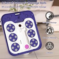 Pijat Kaki Lipat Elektrik dengan Pemanas, Gelembung, Kontrol Suhu, dan 6 Bola Shiatsu yang Dapat Dilepas