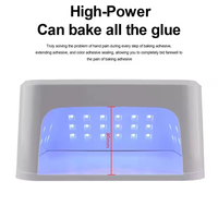 Professionnel 268W SUN L5 45 Perles Nail Gel Sèche Lumière Haute Puissance Nail Sèche UV LED Lampe avec Diamant pour Utilisation en Salon