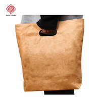 Sac en papier Tyvek écologique Baoren, logo personnalisé, réutilisable, résistant à l'eau, recyclable, sac de pique-nique personnalisé à la mode