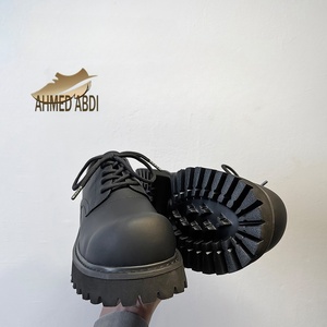Lace-up Shoes for Men New Styles <strong>Platform</strong> <strong>Oxford</strong> Wholesale Large Size Men's Brands Dress Shoes - Product Image 4
