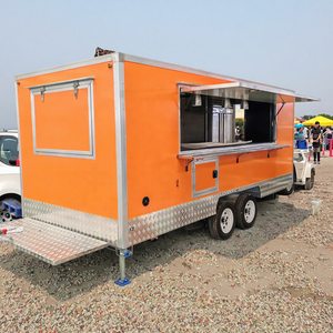 Camin Restaurant รถเข็นขายอาหารสุนัขร้อนขายร้อนสำหรับทอดในตลาด Blackser - Product Image 1