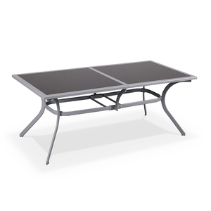 Meubles de jardin, chaises et tables de patio en aluminium, 8 places - Product Image 2