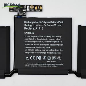 BK-Dbest 11.4v 54.5wh <span class=keywords><strong>A1713</strong></span> A1708 toute nouvelle batterie d'ordinateur portable en gros pour <span class=keywords><strong>Apple</strong></span> Macbook Pro Retina 13 pouces A1708 année 2016 2017 - Product Image 3