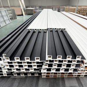 ألواح مخدد ملونة مخصصة من Wpc لوحة حائط مخدد للديكور الداخلي لوحة حائط رائعة من Wpc - Product Image 2